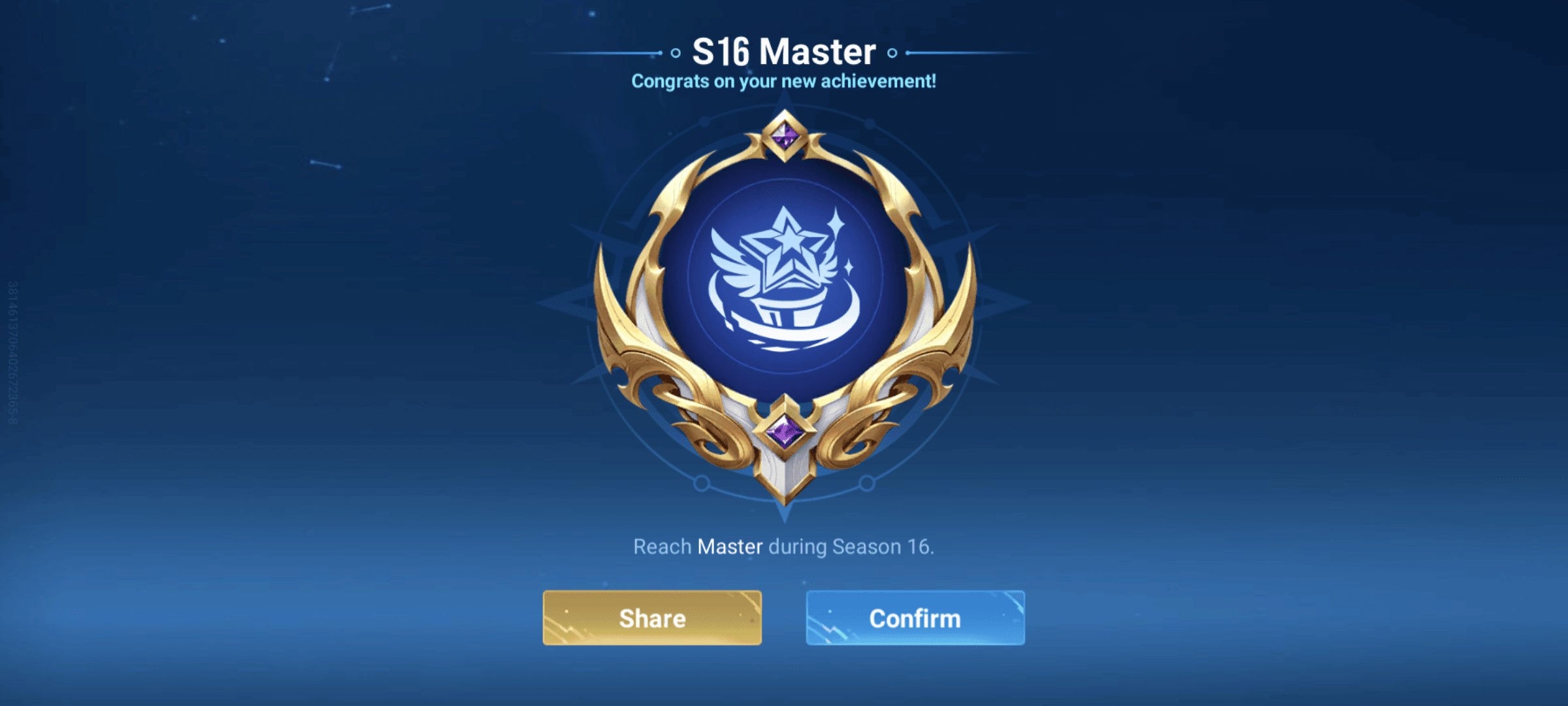Back in Masters!~