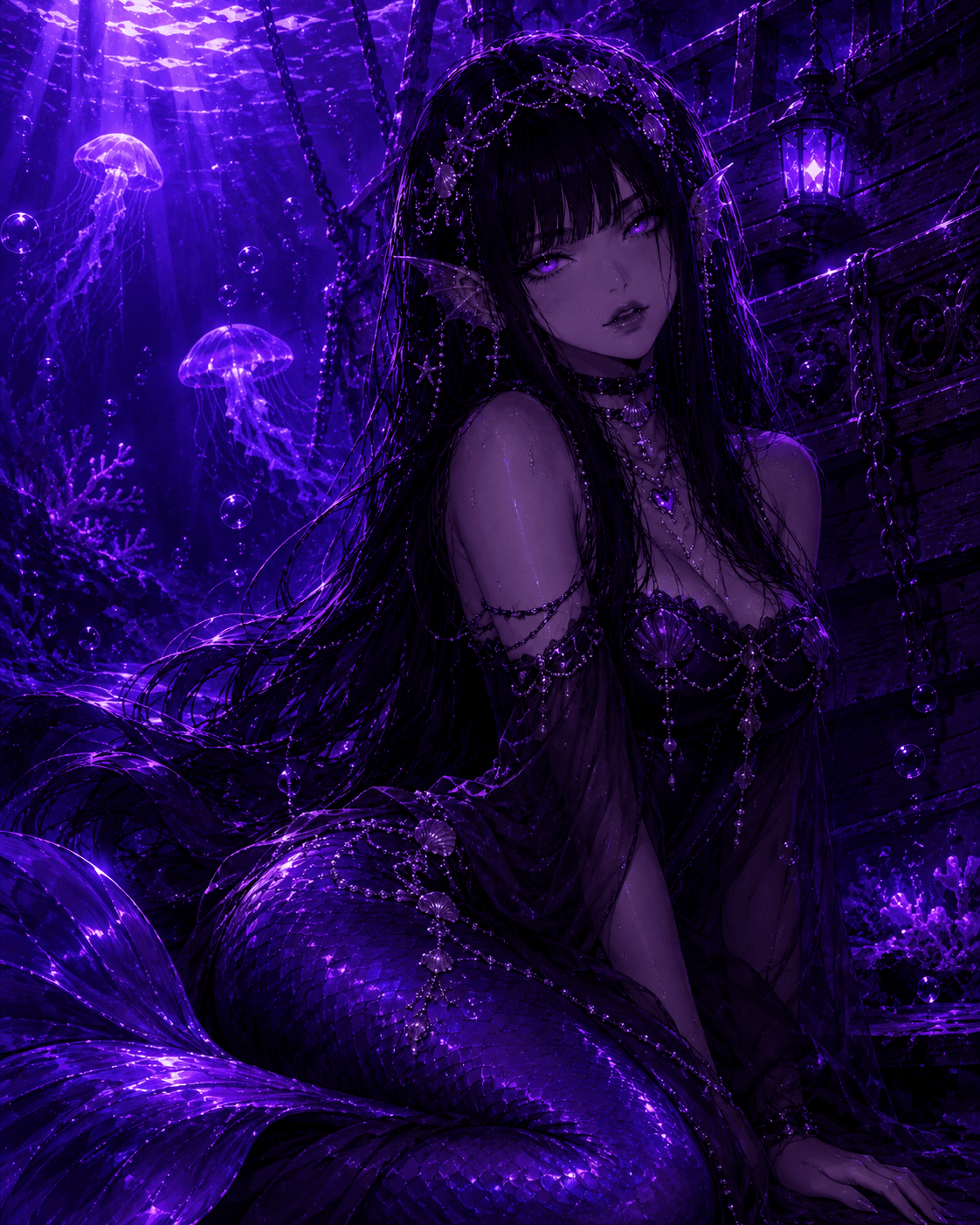 The Siren Luring all the delicious pirates in