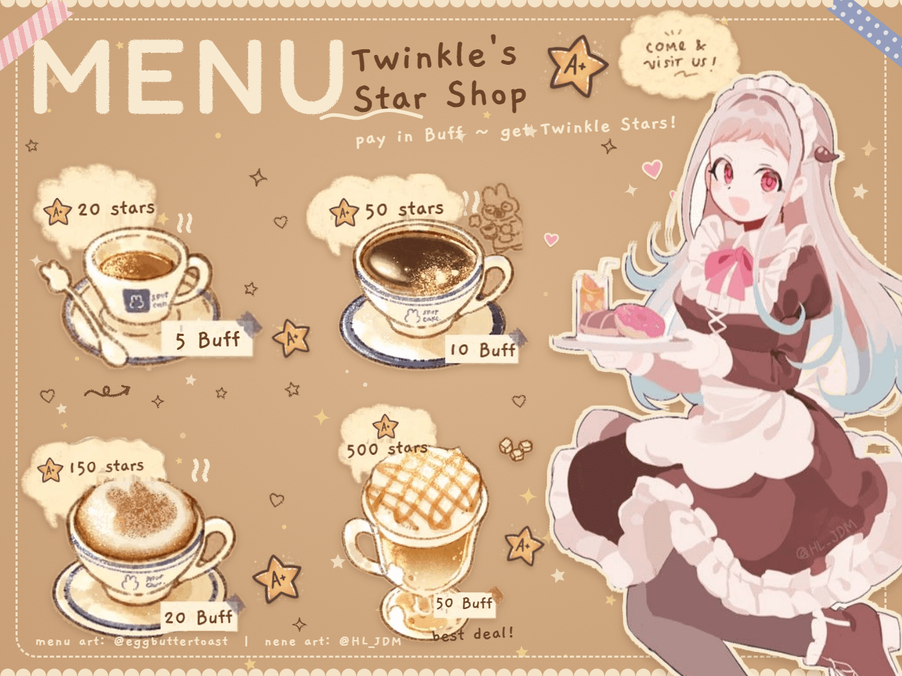 ݁ ˖Ი𐑼⋆ Last day for Twinkle Stars! ݁ ˖Ი𐑼⋆