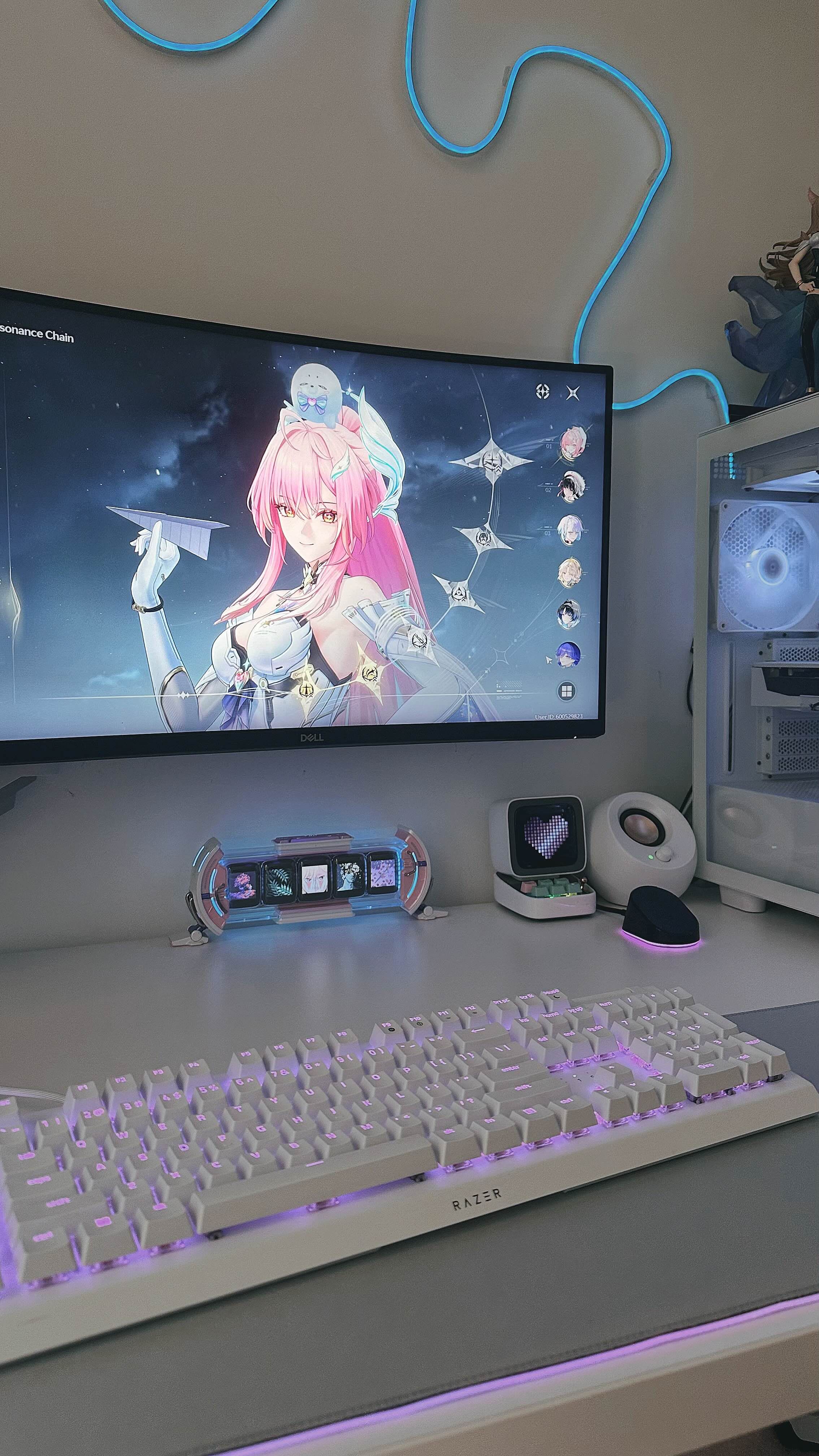Setup and gacha pic ♥