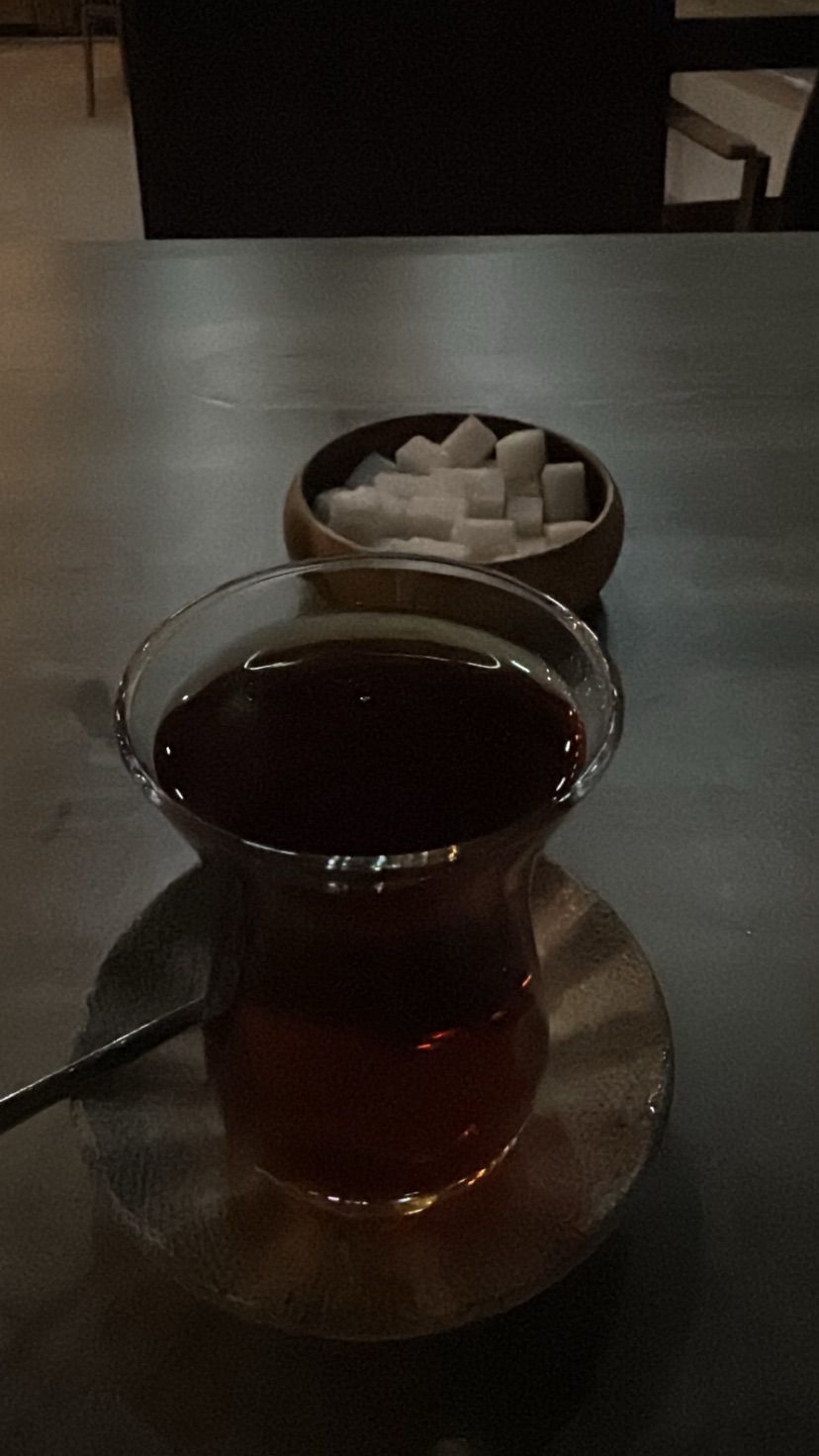 Turkish tea too good