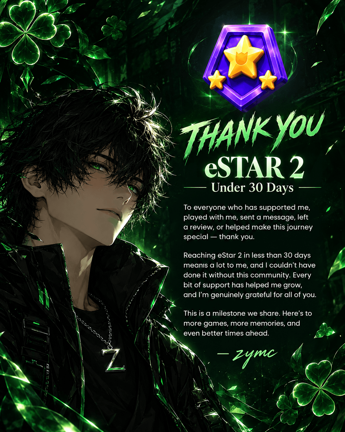 eStar 2 in Under 30 Days 💚